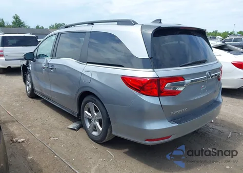 2019 Honda Odyssey Ex-L from USA, damaged, VIN 5FNRL6H7XKB131024